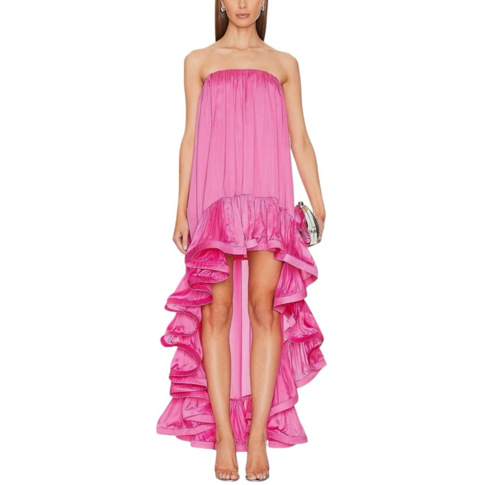 NWT HEMANT & NANDITA Yuri High Low Long Dress Size XS - Picture 5 of 13